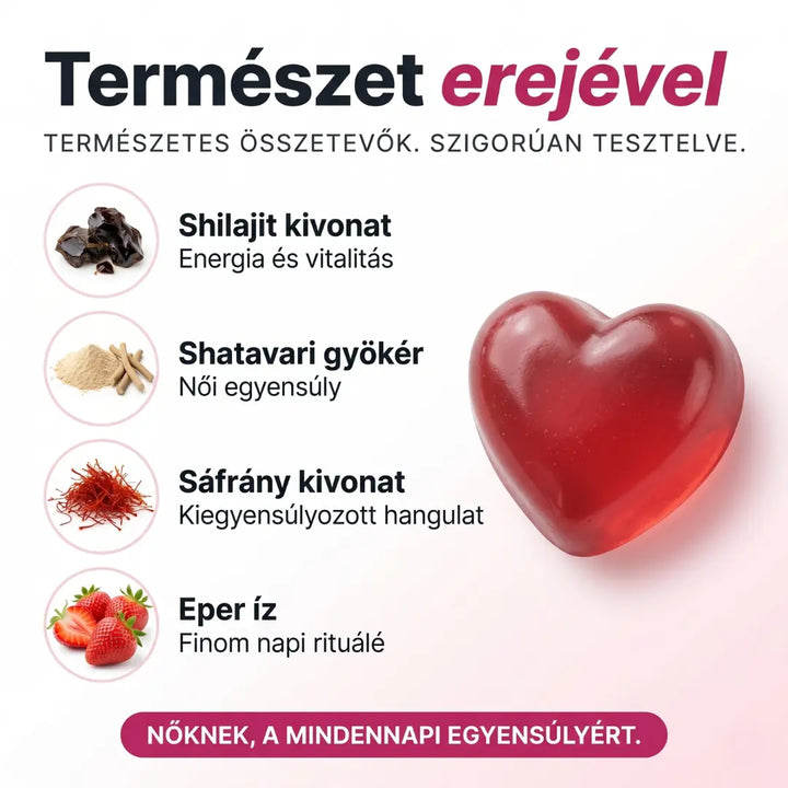 új Shelajit Női Gumivitamin hamarosan érkezik