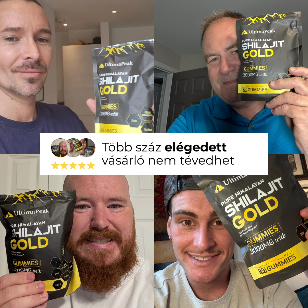 6 az 1-ben Shilajit Gumivitamin