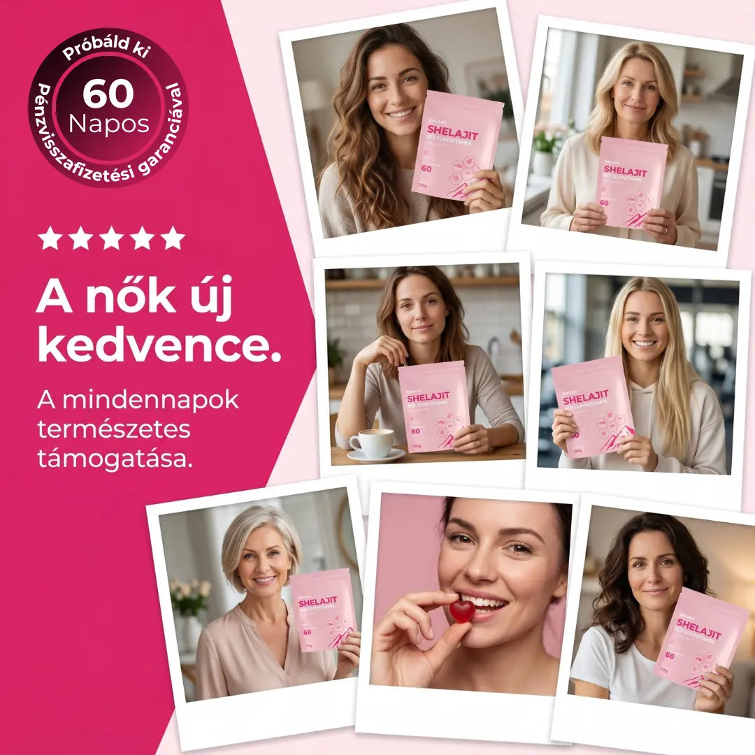 Női Shelajit Gumivitamin