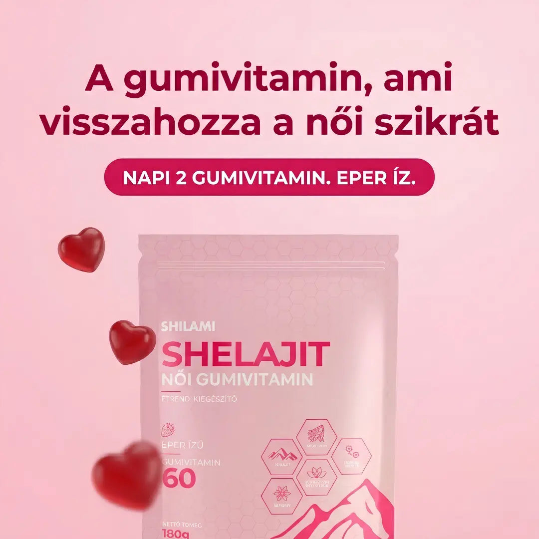 Női Shelajit Gumivitamin