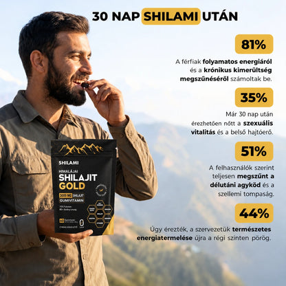 6 az 1-ben Shilajit Gumivitamin