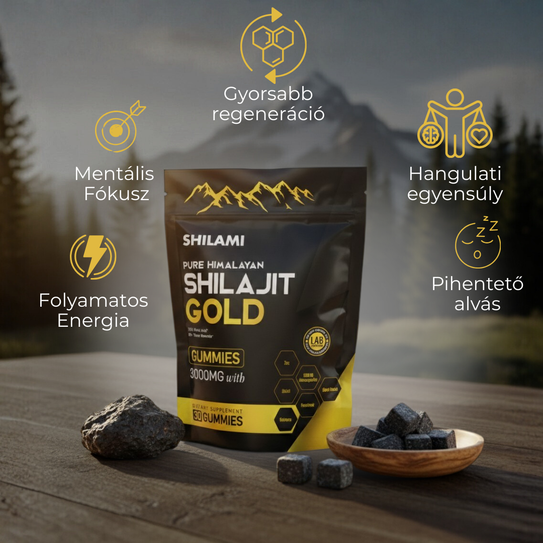 6 az 1-ben Shilajit Gumivitamin