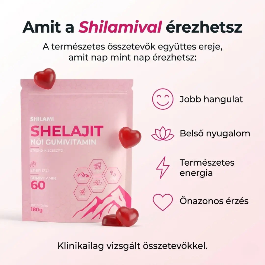 Női Shelajit Gumivitamin