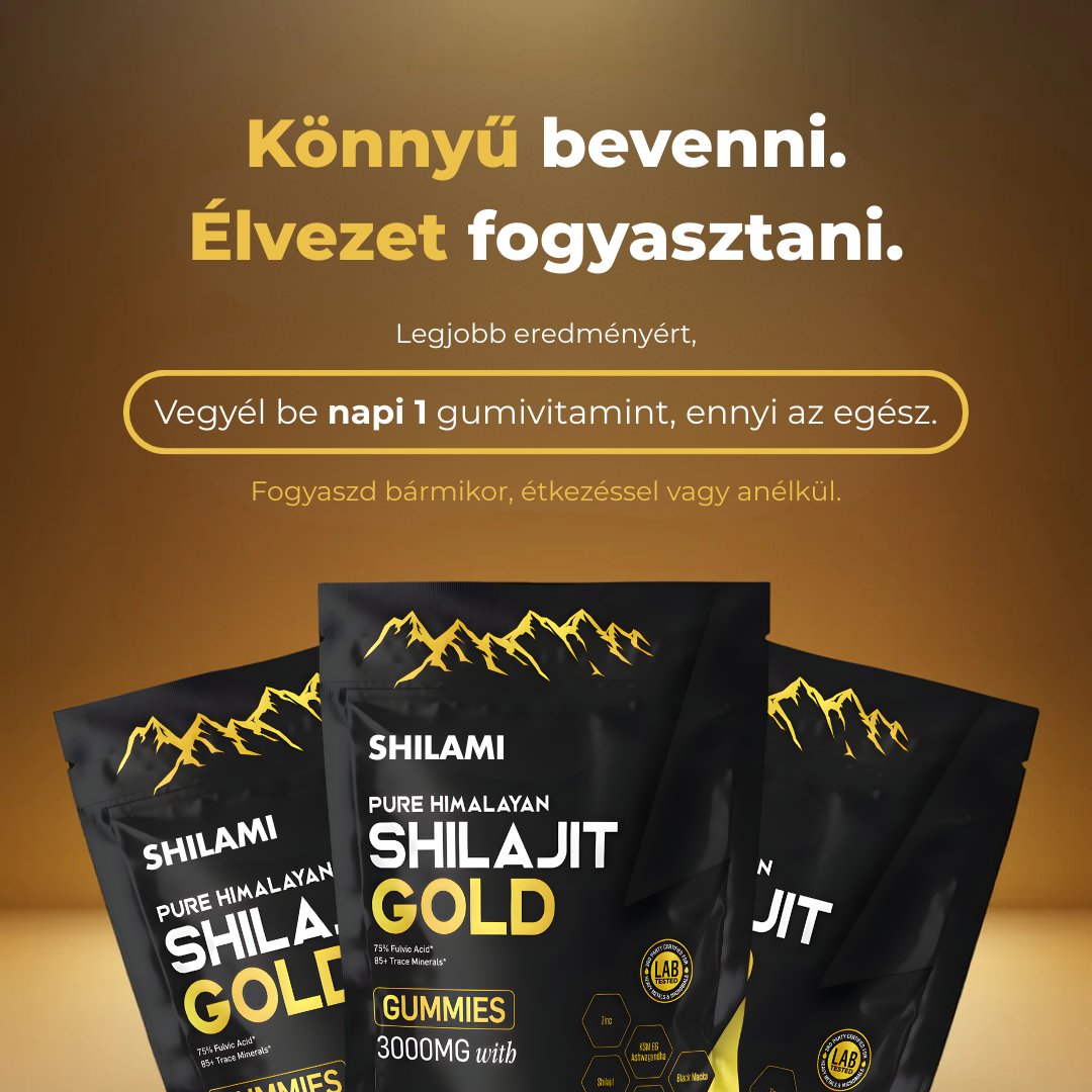 6 az 1-ben Shilajit Gumivitamin